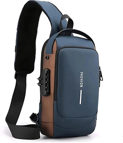 Waterproof Anti-Theft Sling Bag for Men & Women
