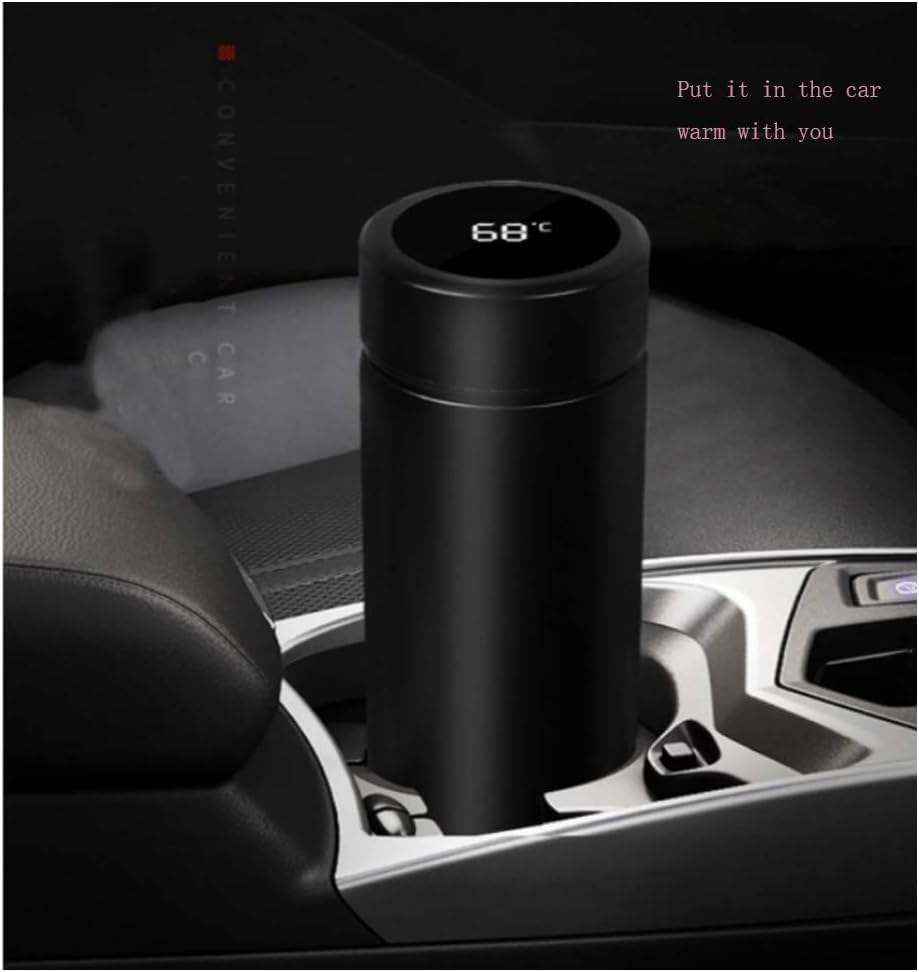 Temperature Water Bottle | Smart Vacuum Insulated Thermos Water Bottle | Water Bottle with LED Temperature Display