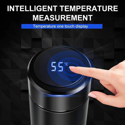 Temperature Water Bottle | Smart Vacuum Insulated Thermos Water Bottle | Water Bottle with LED Temperature Display