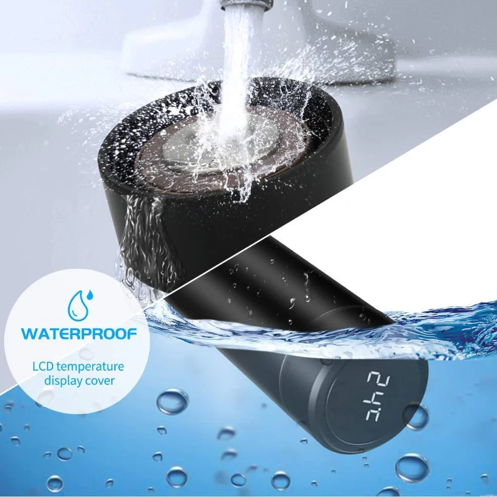 Temperature Water Bottle | Smart Vacuum Insulated Thermos Water Bottle | Water Bottle with LED Temperature Display