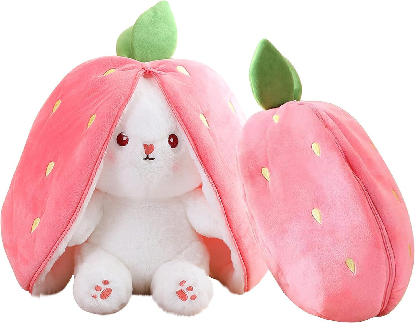 Toy Pillow, Reversible Bunny, Cute Soft Rabbit