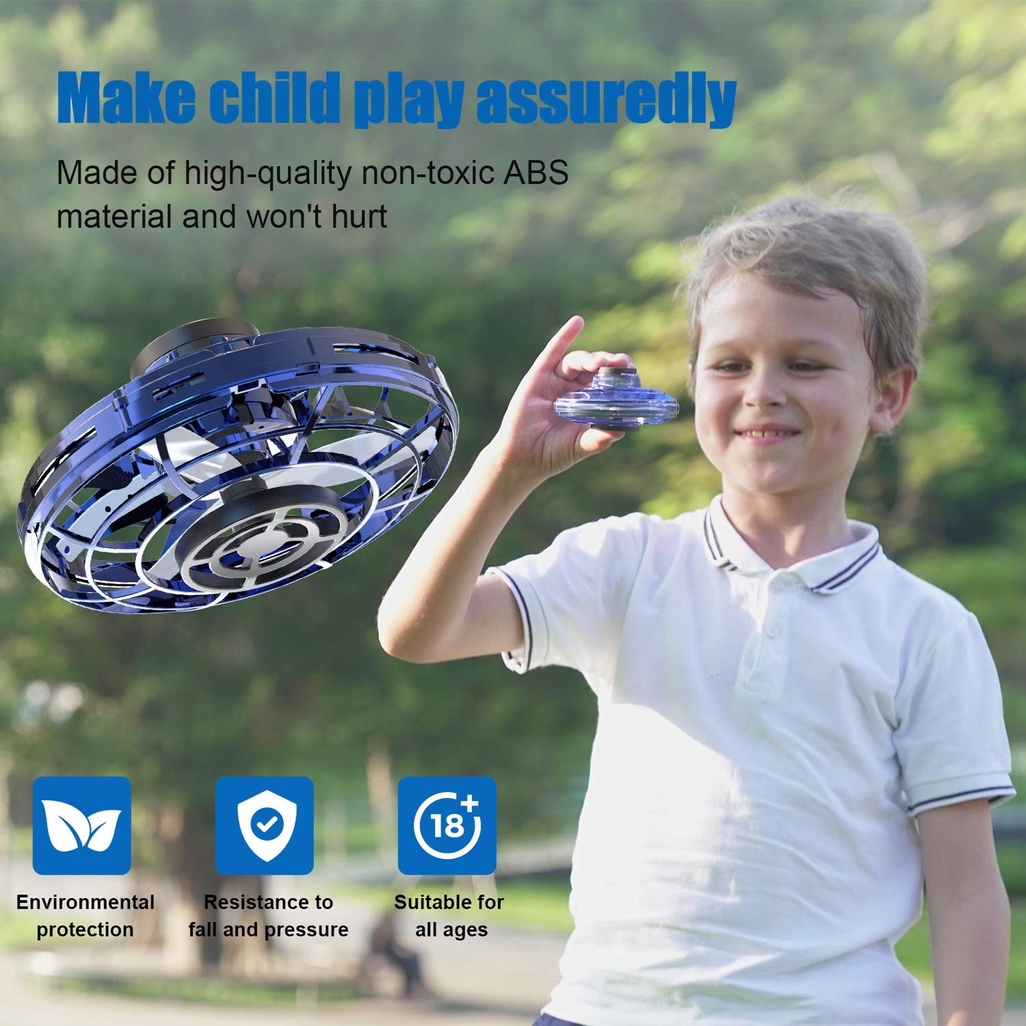 Flying Toy, Hand Operated Drones Mini Drone Flying Ball Toys