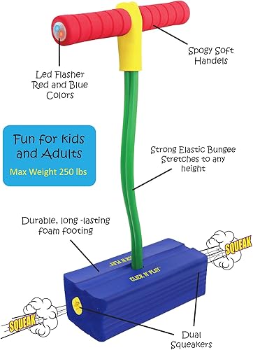 Foam Pogo Jumper - Fun & Safe Jumping Stick