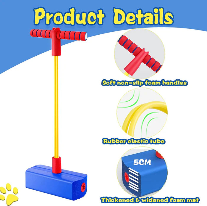 Foam Pogo Jumper - Fun & Safe Jumping Stick