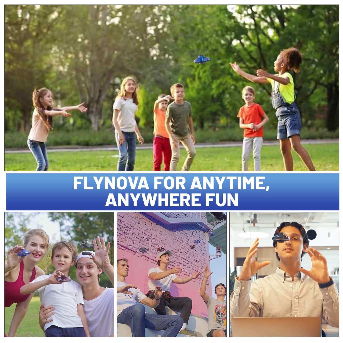 Flying Toy, Hand Operated Drones Mini Drone Flying Ball Toys