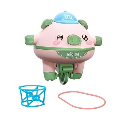 Magical Tightrope Walking Tumbler Pig Walking Tightrope for Children