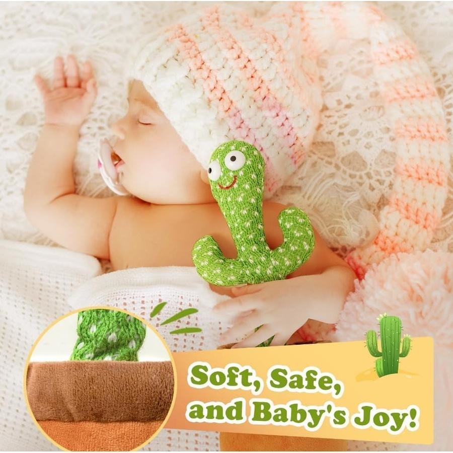 Interactive Dancing & Talking Cactus Toy