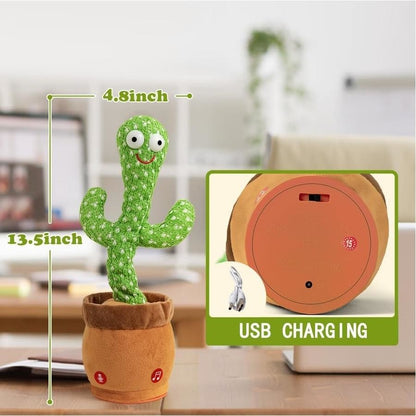 Interactive Dancing & Talking Cactus Toy