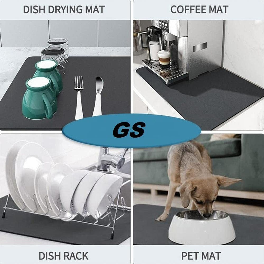 Drying mat for Kitchen, Water Absorbent Mat