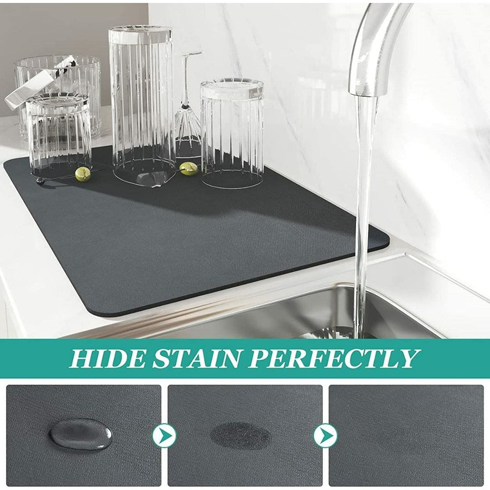 Drying mat for Kitchen, Water Absorbent Mat