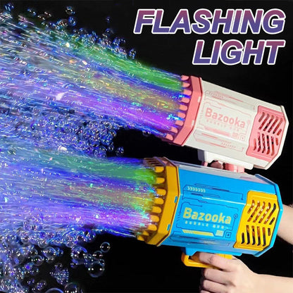 Bubble Gun Machine Kids Automatic Soap Based Bubble Blower