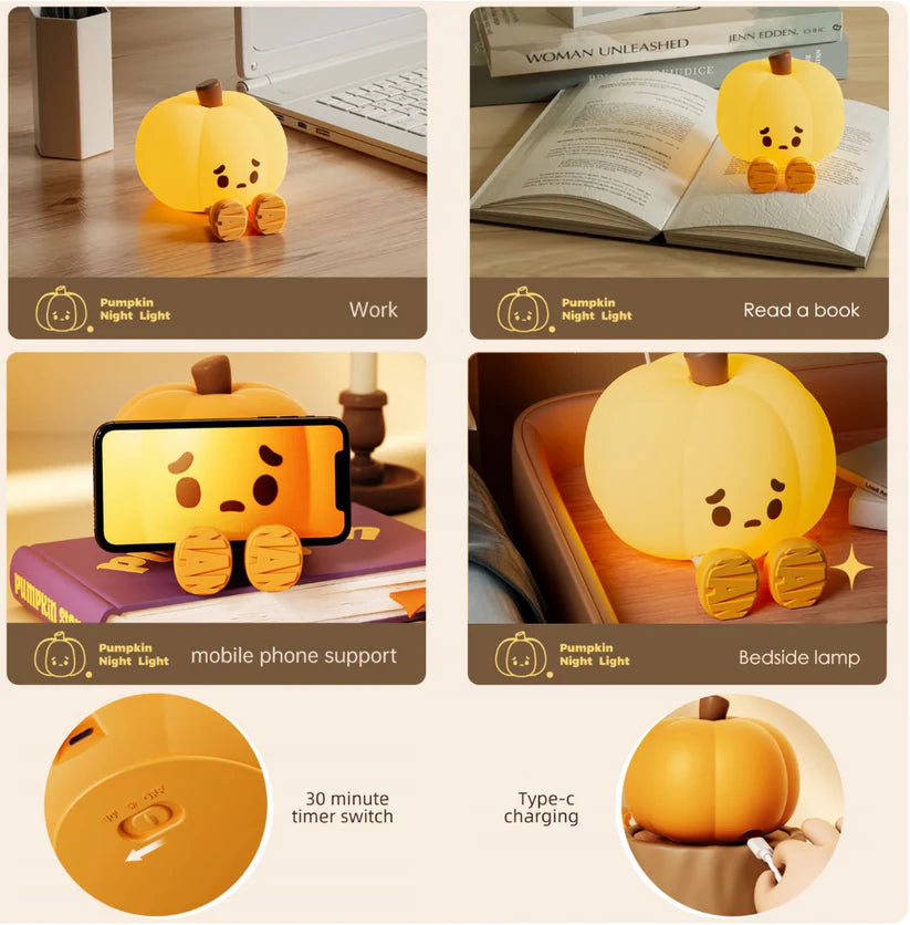Magical Pumpkin Glow Mood Lamp