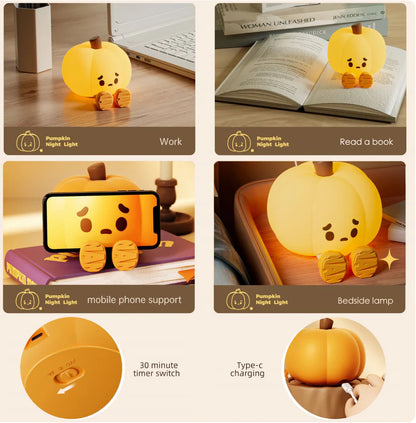 Magical Pumpkin Glow Mood Lamp