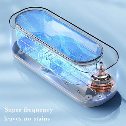 LuxeGlow Ultrasonic Jewelry & Makeup Brush Cleaner