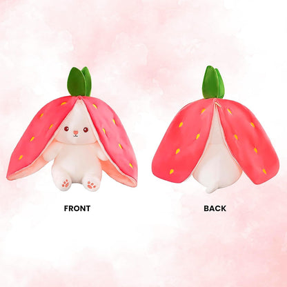 Toy Pillow, Reversible Bunny, Cute Soft Rabbit