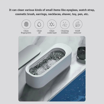 LuxeGlow Ultrasonic Jewelry & Makeup Brush Cleaner